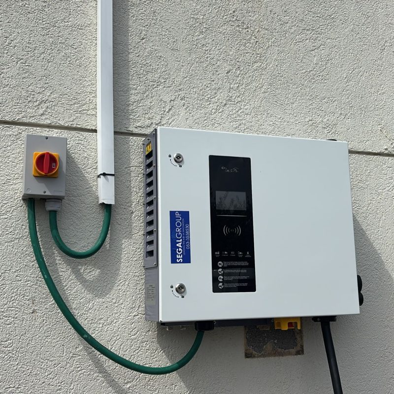 פרוייקט התקנת עמדת mini dc 30 kw חברת טבת אחסנה ולוגיסטיקה בע"מ